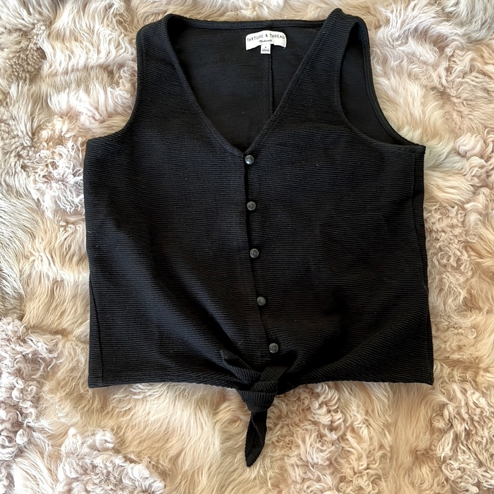 Madewell Sleeveless Top SZ S